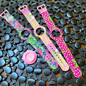 🔥LILLY PULITZER Watch with 3 interchangeable bands